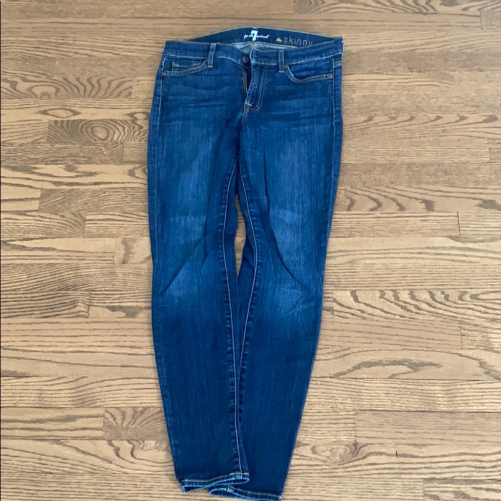7 jeans, the skinny